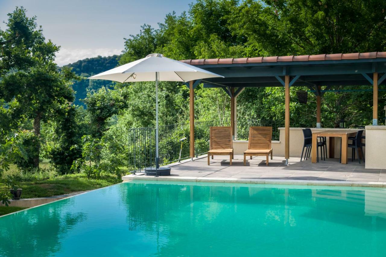 Domaine L'Ancien Vignoble Lägenhet Saint-Julien-de-Lampon Exteriör bild